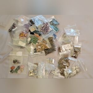 DESTASH Gemstone and Silver Beads